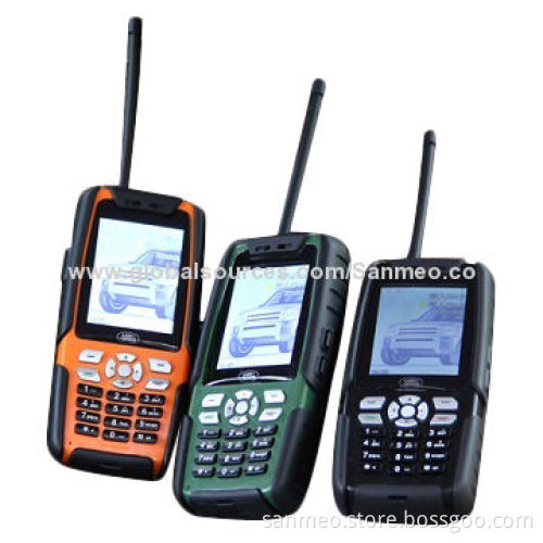 Waterproof Mobile Phones, Dust-proof, Shock-proof, MTK6250A Single Core, 2.4'' QVGA Screen, 64M RAM